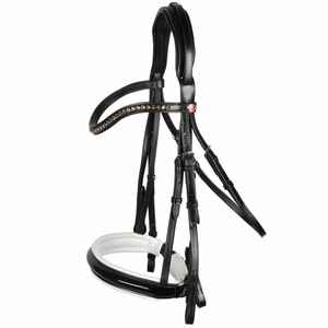 Vente en gros bon marché bride de cheval en cuir véritable de qualité supérieure bride en cuir de cheval conception personnalisée prix bon marché en gros - Product Image 5