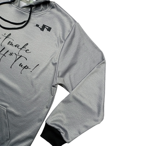 Sudadera con capucha de poliéster 100% de gran tamaño con logotipo personalizado para hombre y mujer, manga larga con capucha, forro polar de invierno, impresión por sublimación - Product Image 4