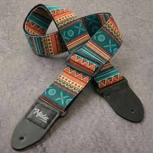 Correa de guitarra Midex GSR-35 con diseño especial tejido y estampado, longitud ajustable de 90-145 cm - Product Image 3