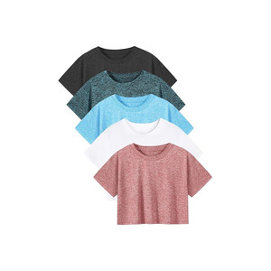 Gran oferta Unisex camiseta con logotipo personalizado 100% algodón Casual camiseta lisa para impresión Digital para marca - Product Image 6