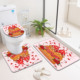 Ensemble de tapis de salle de bain imprimés sur mesure pour salle de bain, rideau de douche antidérapant, tapis de bain - Product Image 3