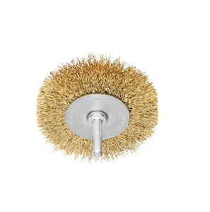 Brosse à fil métallique recouvert de laiton, best-seller, pour outils rotatifs ou ateliers et automobiles, disponible au prix d'exportation - Product Image 1