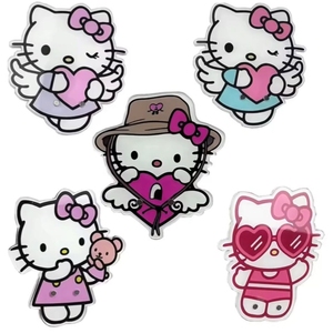 Hello Kitty Private Label Acrylic <b>Magnetic</b> Lash Pallet Sustainable Eyelash Extension <b>Tile</b> Plate Eyelash Extension Tools - Product Image 5