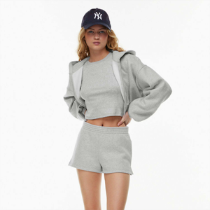 Pantalones cortos deportivos de algodón para gimnasio para mujer, pantalones cortos deportivos cómodos para correr para mujer, pantalones cortos de algodón personalizados para mujer - Product Image 1