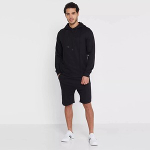 Novedades Conjunto de Sudadera con Capucha y Pantalones Cortos Personalizados para Hombre, Mezcla de Algodón y Poliéster, Conjunto Deportivo Corto, Sudadera con Capucha y Pantalones Cortos para Hombre - Product Image 6