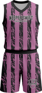 Uniforme de Baloncesto Hecho en Pakistán, Camiseta de Equipo y Pantalones Cortos Sublimados, Color Personalizado, Nuevo Diseño, Logotipo Personalizado - Product Image 5