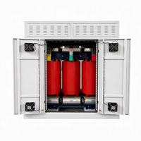 Transformateur de puissance sec intérieur 30-2500 kVA, moyenne et basse tension, avec armoire 10/0,4 kV pour l'immobilier commercial