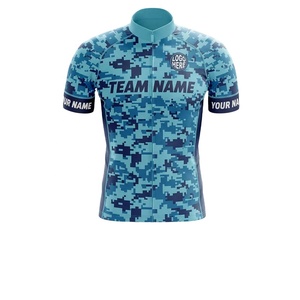 Jersey de Ciclismo para Hombre de Alta Elasticidad ODM, Diseño Personalizado, Transpirable, Ajustado, Antibacteriano, Spandex/Poliéster, Manga Larga, Uniforme - Product Image 4