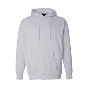 Venta al por mayor de sudaderas con capucha del fabricante independiente Trading Co. para hombre Sudadera con capucha IND4000 Grey Heather Hoodie - Product Image 1