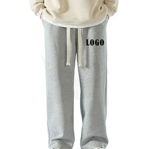 Wholesale Customizable Vintage Style Baggy <b>Trousers</b> <b>Men's</b> <b>Trousers</b> <b>Mens</b> Straight Curved Striped Streetwear Printed Pants - Product Image 4