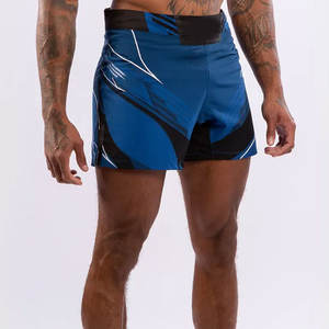 Short d'entraînement MMA léger et respirant pour hommes, vêtements de boxe et d'arts martiaux imprimés avec logo personnalisé - Product Image 3