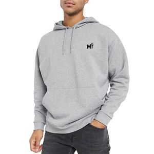 Sweat-shirts surdimensionnés à bas prix les plus vendus, en coton mélangé de base, personnalisables en gros, sweat-shirts surdimensionnés au toucher doux - Product Image 1