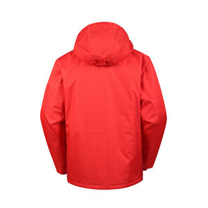 Chaqueta cortavientos a prueba de viento de concha suave Unisex de último diseño, ropa de trabajo de lona con logotipo personalizado con cuello levantado, venta al por mayor a granel - Product Image 2