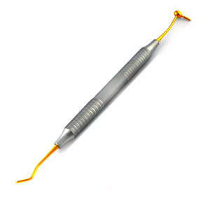 Outils de laboratoire de remplissage dentaire certifiés CE Instruments de placement composites manuels Détartreurs Instruments chirurgicaux en plastique en acier inoxydable - Product Image 1