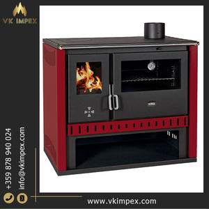 Diseño moderno 5,0 Kg/h Consumo de combustible Independiente Estufa de cocina de leña Bulgaria Proveedor de origen Estufa de pellets para interiores - Product Image 2