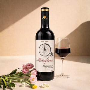 Metaforico - Vino Tinto Seco 100% Tempranillo 11% ABV Vino Tinto Español 750ml - Product Image 2