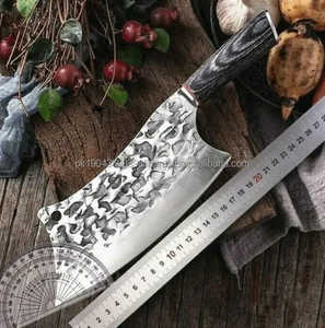 Cuchillo de Cocina Estilo Japonés Más Vendido, de 8 Pulgadas, Ecológico, de Acero de Damasco, Mango de Madera de Palisandro, Hoja VG10, para Picar - Product Image 4