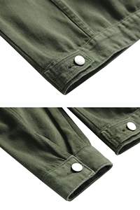 Nouvelle arrivée, veste en jean pour homme, matériau de haute qualité, design personnalisé, coupe-vent, capuche, hiver, respirant, extérieur, couleur personnalisée - Product Image 6