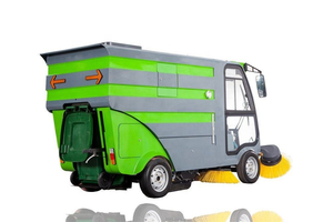 รถขยะไฟฟ้า เครื่องกวาดถนนไฟฟ้า พร้อมแบตเตอรี่ลิเธียมและใบรับรอง CE รุ่น MNS19 - Product Image 4