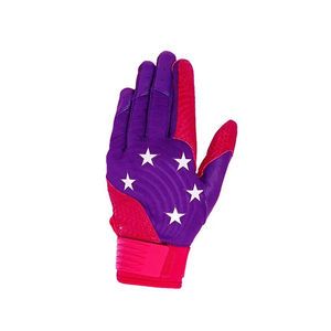 Vente chaude Meilleure qualité Gants de frappe de baseball en cuir d'origine légers et souples Robustes Logo personnalisé Meilleur gant de frappe - Product Image 5