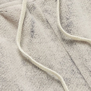 Ensemble survêtement d'hiver respirant à lavage acide imprimé personnalisé 2 pièces Femmes Hommes 100% coton Sweat-shirts à cordon - Product Image 6