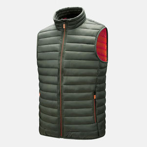 Mens Lightweight Puffer <b>Vest</b> Sleeveless Winter Bodywarmer - Product Image 2