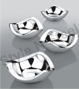 Bol ovale de stockage de fruits et légumes en acier inoxydable usage quotidien comptoir passoire et passoire en métal prix de gros - Product Image 1