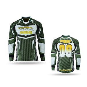 Camisetas de Paintball por sublimación personalizadas al por mayor, talla grande, Unisex, hechas de poliéster 100% transpirable suave y ligero - Product Image 5