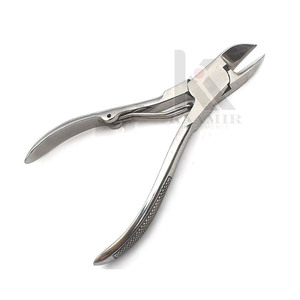 Pince à ongles à cuticules en acier inoxydable de haute qualité professionnelle meilleure vente avec logo personnalisé - Product Image 1