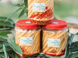 ไม้ไผ่ปอกเปลือกด้วยมือสำหรับทำจากพริกไทยดองรสเผ็ดแบบสำเร็จรูปอาหารเวียดนามเคล็ดลับอาหารว่างแบบลำลอง - Product Image 5