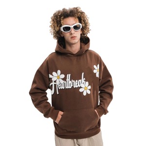 เสื้อฮู้ดพิมพ์ลายพัฟโฟมมีซิป400 GSM เสื้อฮู้ดพิมพ์ลายพัฟโลโก้ที่กำหนดเองฤดูหนาว - Product Image 1