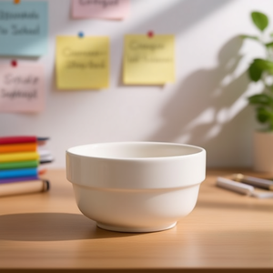 Tasse en porcelaine (18cm) ROMA Blanc - Product Image 3