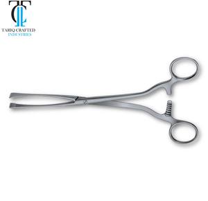Nouveauté : Forceps Armytage vert avec dents, instrument chirurgical gynécologique obstétrique - Product Image 1