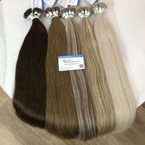 ผมต่อแบบเรีมีผม100% นุ่มลื่นเงางามปลายผมมนุษย์ชาวเวียดนาม - Product Image 2