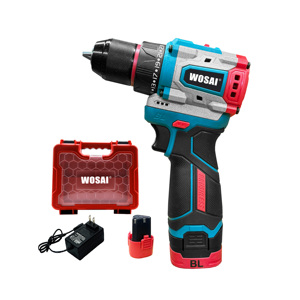 Mini perceuse électrique sans fil 16V, sans balais, mandrin auto-serrant 10mm, 55N.m, avec 2 batteries OEM - Product Image 2