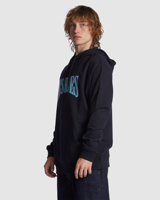 Sweat à capuche décontracté pour homme DC SHOES, streetwear, coupe ample, polaire chaud, imprimé lettres classiques, manches longues