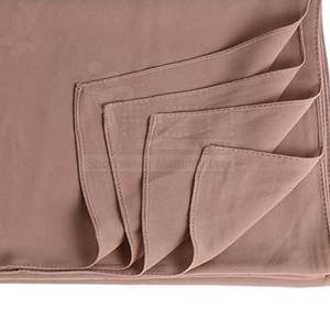 2023 venta al por mayor de alta calidad mujeres Hijab precio de fábrica Color sólido mujeres musulmanas liso Hijab - Product Image 6