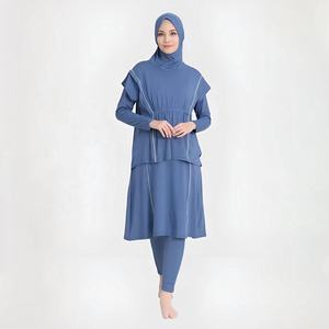 Ropa Deportiva Musulmana Modesta, Hijab, Top Islámico Holgado de Manga Larga, Última Moda en Ropa Deportiva Musulmana para Mujer, Secado Rápido y Transpirable - Product Image 4