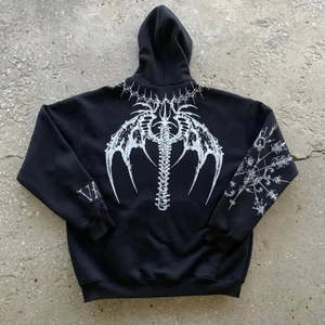 เสื้อฮู้ดผ้าฟลีซหนานุ่มสไตล์ใหม่สำหรับผู้ชาย คุณภาพสูง ไซส์ใหญ่พิเศษ พร้อมโลโก้ปัก - Product Image 5