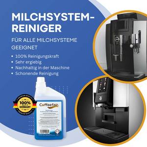Coffeefair 1L Nettoyant universel pour système à lait bleu, nettoyant pour appareils ménagers pour machines à café et mousseurs à lait - Product Image 3