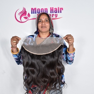 Vente en gros de produits, fournisseur de meilleure qualité, cheveux bodywave 13*4 frontal d'origine, texture douce et soyeuse, longs pour le prix d'exportation humain - Product Image 6