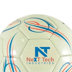 Next Tech Nouveau style Technologie hybride de football Ballon de match professionnel Matériau de texture en TPU Conception personnalisée et logo personnalisé - Product Image 6