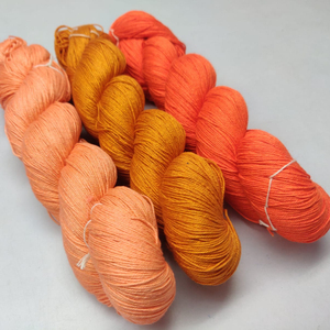 Hilo de seda pura indio Maharaja personalizado OEM Hank Core hilado ecológico tejido a mano bordado fuerte suave Grado Superior - Product Image 2