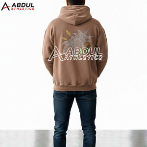 Trendy Men Acid Wash Rhinestone Hoodies With <b>Sparkly</b> Stone Details Casual Hoodies - Product Image 4