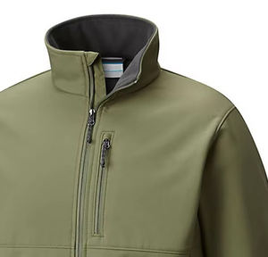 Chaqueta Softshell para Hombre, Informal, para Invierno, Ligera, de Lona, con Cuello Alto, Logotipo Frontal, para Senderismo al Aire Libre, Ropa Deportiva - Product Image 6