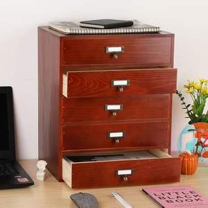 Low Cost Durable Wooden Drawer Organizer Storage <b>Tray</b> with Multifunctional Design for Shoes and Living Room Use - Product Image 6