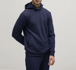 OEM 100% Cotton Hoodie Long Sleeves Sweatshirt With 3D <b>Embossed</b> Custom Oversized Pullover Winter Print Hoody Wholesale - Product Image 2