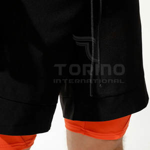 OEM pantalones cortos de gimnasio para hombre High Street Style Board Shorts patrón sólido ropa de entrenamiento Nuevo en stock Venta caliente a precio barato - Product Image 6