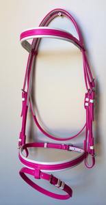 สายบังเหียนพีวีซีพร้อมด้ามจับยางหัวเข็มขัดสแตนเลสสายบังเหียนพีวีซีกันน้ำแบบกำหนดเองได้ - Product Image 6