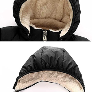 Vêtements d'hiver chauds pour l'intérieur de la meilleure qualité avec des bombardements en polyester Vestes coupe-vent Vestes bouffantes pour enfants remplies de laine - Product Image 6